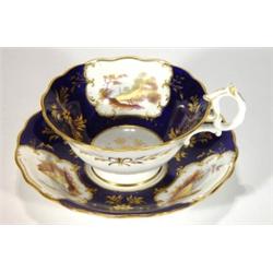 Early 19th century Coalport porcelain cup a…