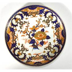 19th century Derby plate, hand painted and …