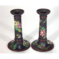Pair of Victorian circular based Wedgwood b…