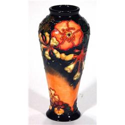 Modern Moorcroft vase, hand painted and tub…