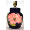 Image 1 : Moorcroft lamp base, hand painted and tubel…