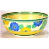 Image 1 : Clarice Cliff Bizarre bowl, hand painted wi…