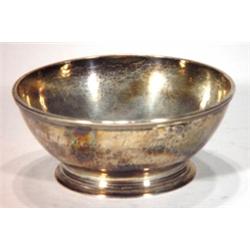 Hammered silver Guild of Handcraft bowl, Lo…