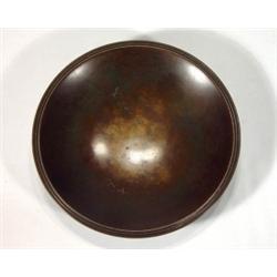 Just Danish bronze dish impressed marks to …