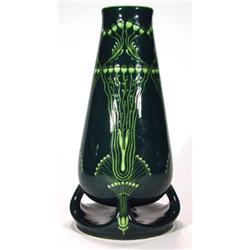 Art Nouveau Villory & Boch Pottery vase on …