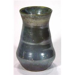 Royal Lancastrian green and silver lustre g…