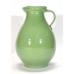 Large green glazed C.H.Brannan Barnstaple p…