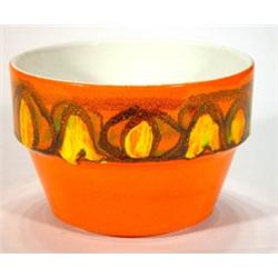 Poole pottery Delphis planter, decorated wi…