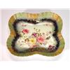 Image 1 : Rectangular Carltonware dish hand coloured …