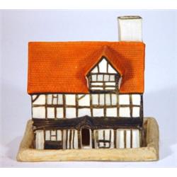 Hand painted Goss model of Shakespeare's ho…