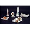 Image 1 : Selection of crested china including lighth…