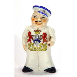 Hand painted Arcadian crested china sailor …