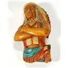 Image 1 : Large Bossons Indian Chief wall plaque, 27c…