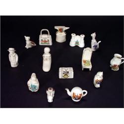 Selection of crested china including a Carl…