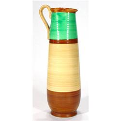 Large hand painted Bewley pottery Art Deco …