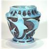 Image 1 : Blue and brown glazed Burleighware Art Deco…