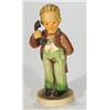 Image 1 : Hand painted Hummel boy clutching a telepho…