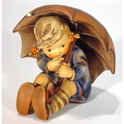 Hand painted Goebels figurine of a girl cro…