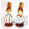 Image 1 : Hand painted Goebels rabbit two piece cruet…