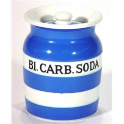 Small T.G.Green blue banded Cornishware bic…