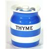 Image 1 : Small T.G.Green blue banded Cornishware thy…