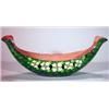 Image 1 : Maling boat shaped vase  hand painted and t…
