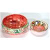 Image 1 : Maling bowl hand coloured and transfer prin…