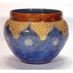 Royal Doulton Lambeth stoneware jardiniere …