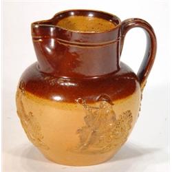 Doulton Lambeth stoneware jug with applied …