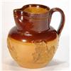 Image 1 : Doulton Lambeth stoneware jug with applied …