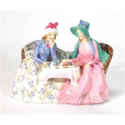 Hand painted Royal Doulton figurine group '…