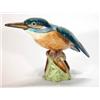 Image 1 : Hand painted Beswick kingfisher on reeds, m…
