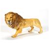 Image 1 : Hand painted Beswick standing lion, marks t…