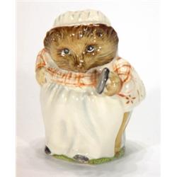 Hand painted Beswick Beatrix Potter 'Mrs Ti…