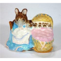 Hand painted Beswick Beatrix Potter 'Hunca …