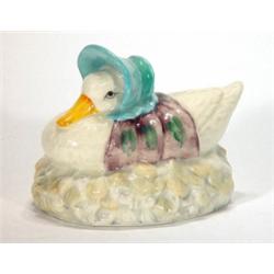 Hand painted Beswick Beatrix Potter 'Jemima…