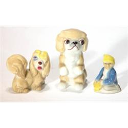 Hand painted Wade Chee-Chee Pekingnese TV p…