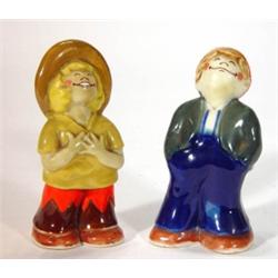 Hand painted Wade cruet modelled as young s…