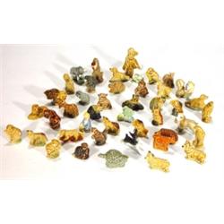 Large quantity of assorted Wade whimsies in…