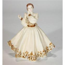Hand painted Coalport figurine 'Crystal', m…