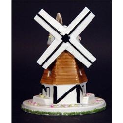 Hand painted Coalport Windmill pastille bur…