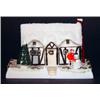 Image 1 : Hand painted Coalport Christmas cottage pas…