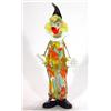Image 1 : Multi-coloured Murano glass clown, 33cm hig…