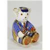 Image 1 : Royal Crown Derby Schoolboy Teddy paperweig…