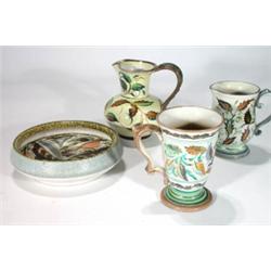 Two Denby Glyn Colledge design stoneware ju…