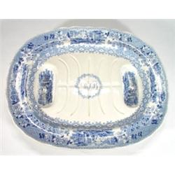 Rectangular Victorian Gustavasberg double d…