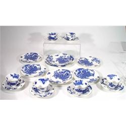 Six place Royal Worcester part tea service …