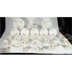 Continental porcelain ten place teaset comp…