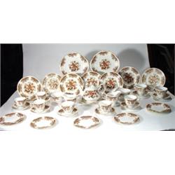 Colclough eight place teaset comprising tea…