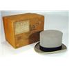 Image 1 : Boxed Harman & Son grey top hat…